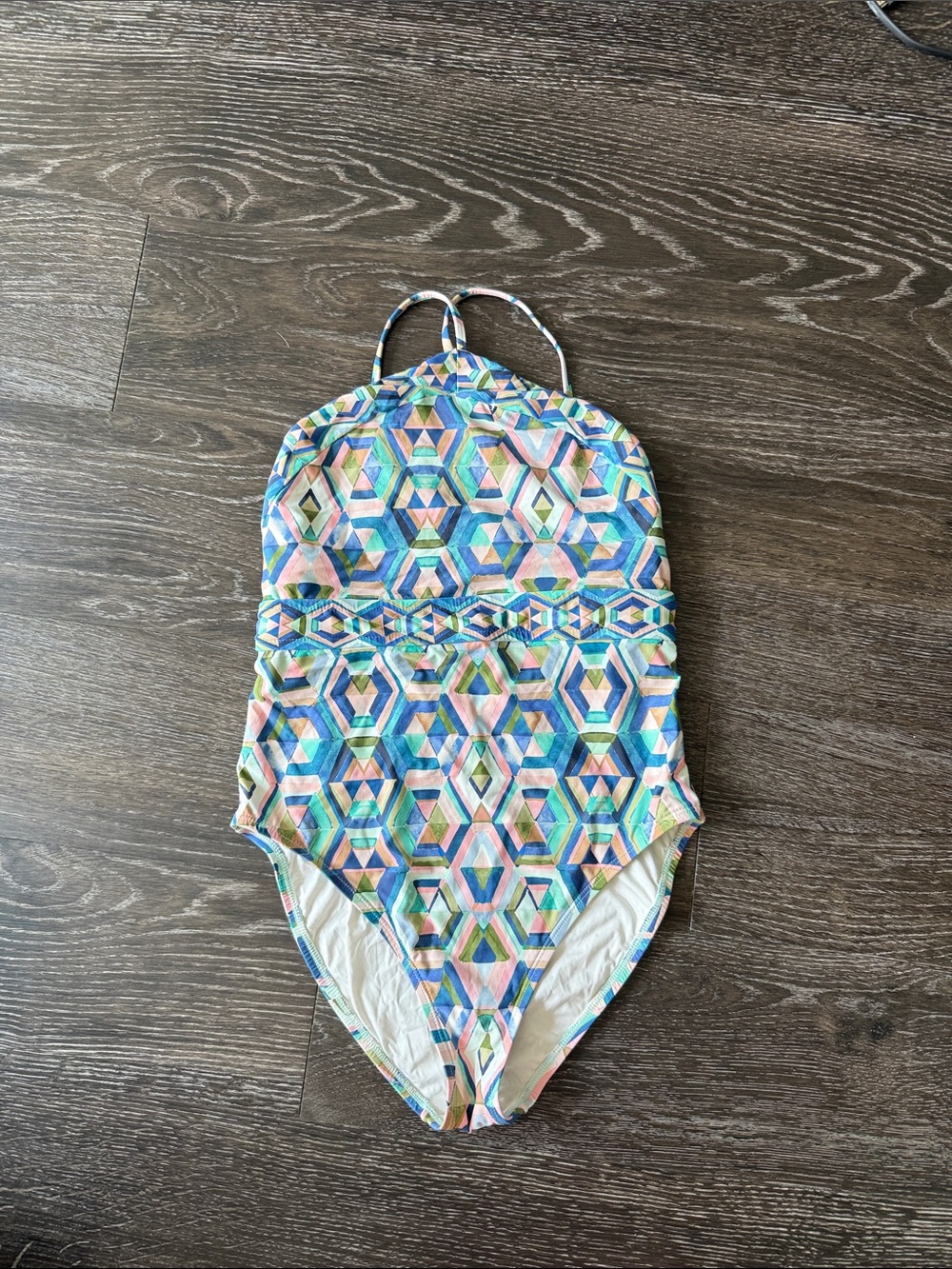 La Blanca Geometric Multicolor One-Piece Swimsuit